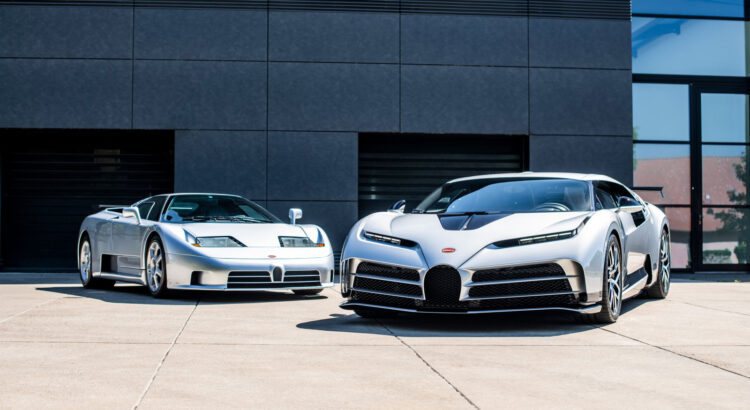 Bugatti Centodieci n°2 : en hommage à l'EB110 Supersport !