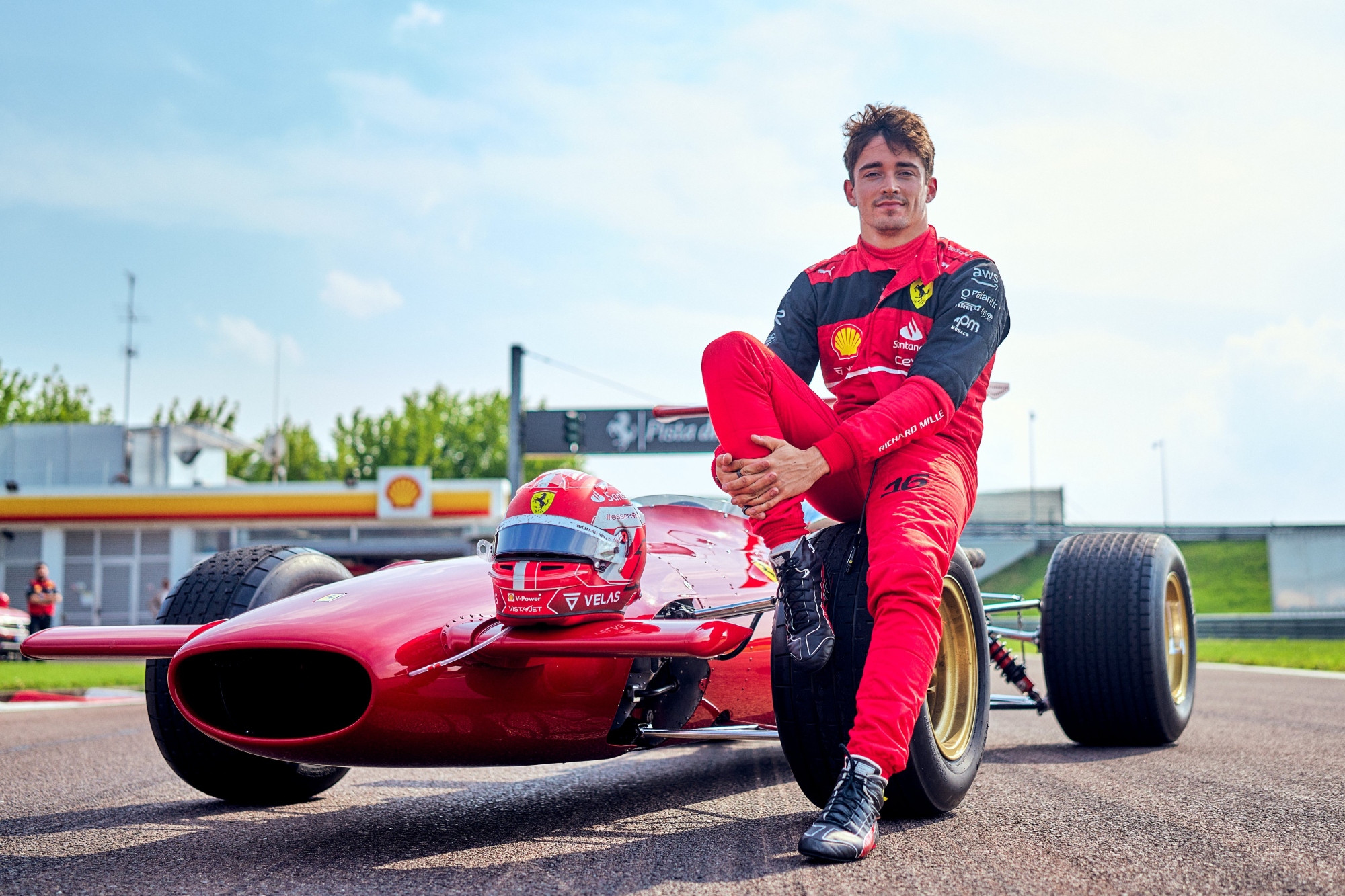 Charles Leclerc Ferrari 312 1967