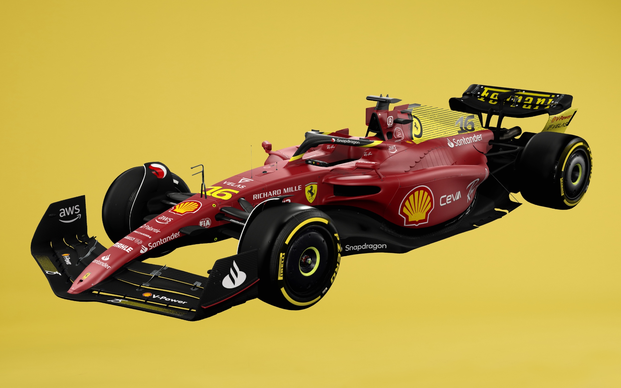 F1 - A Monza, Leclerc et Sainz au volant de Ferrari... jaunes !