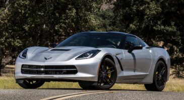 Record du monde marche arrière Corvette
