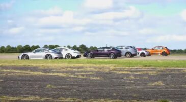 Drage Race toutes les Porsche