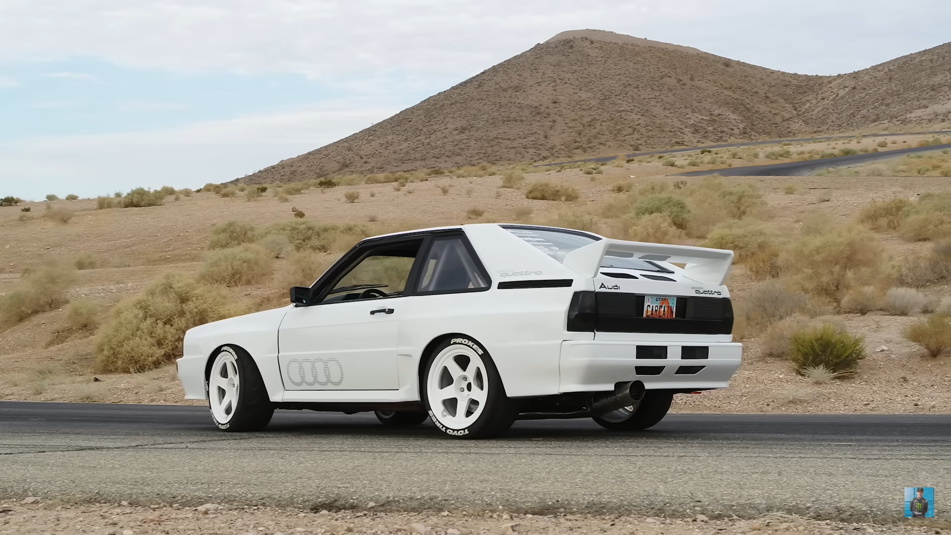 Ken Block Audi Sport Quattro vidéo