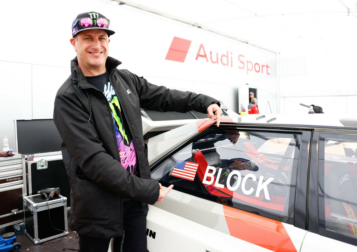 Ken Block Audi Sport Quattro vidéo