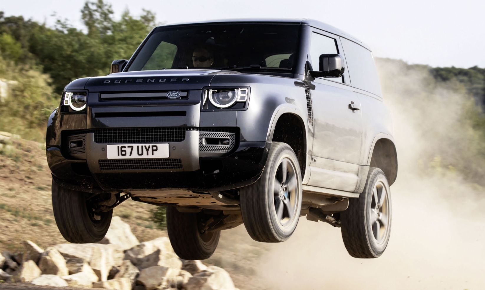 Essai - Land Rover Defender 90 V8 : une bonne pioche de 525 ch !