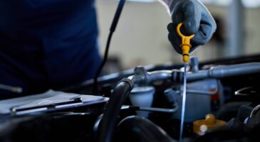 Vidange d'une voiture