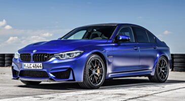 BMW M3 bleue