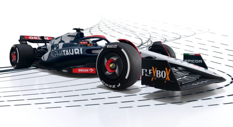 F1 2023 - Découvrez la livrée de la nouvelle AlphaTauri AT04