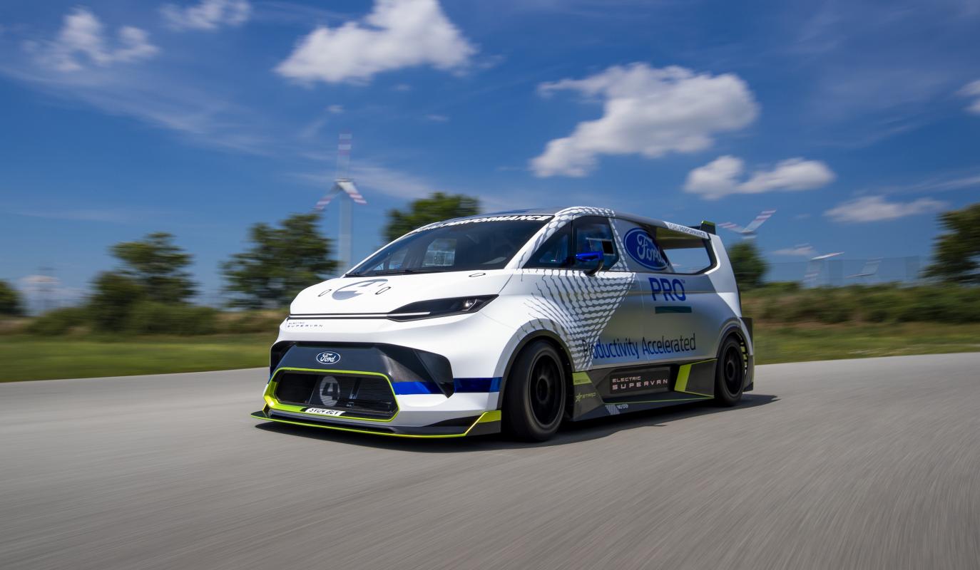 Romain Dumas Ford SuperVan 4 Pikes Peak 2023