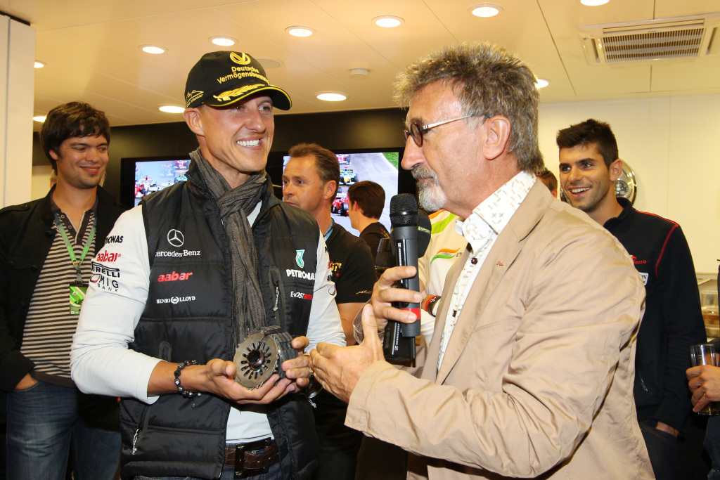 Michael Schumacher Eddie Jordan