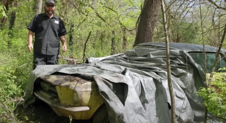 Une Ford Mustang sauvée d'un marais après... 28 ans d'abandon ! (+ vidéo)