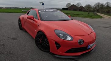 Alpine A110S 2023 autobahn