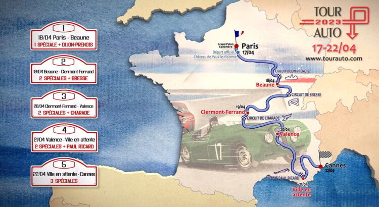 Tour Auto : tout savoir sur l'édition 2023 (tarifs, parcours, dates, pratique)
