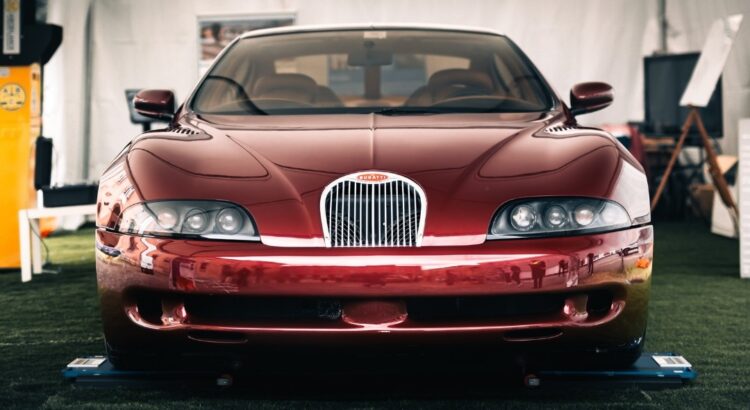 Bugatti EB112 : la rarissime berline de 5 mètres vue à Modène