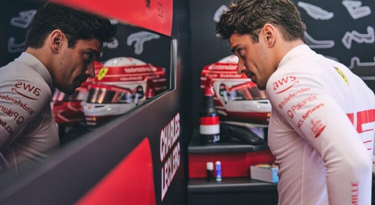 Charles Leclerc offre des lots aux enchères pour l'Emilie-Romagne