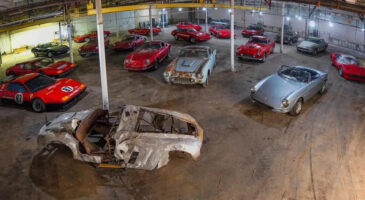 Insolite : 20 Ferrari oubli&eacute;s dans une grange