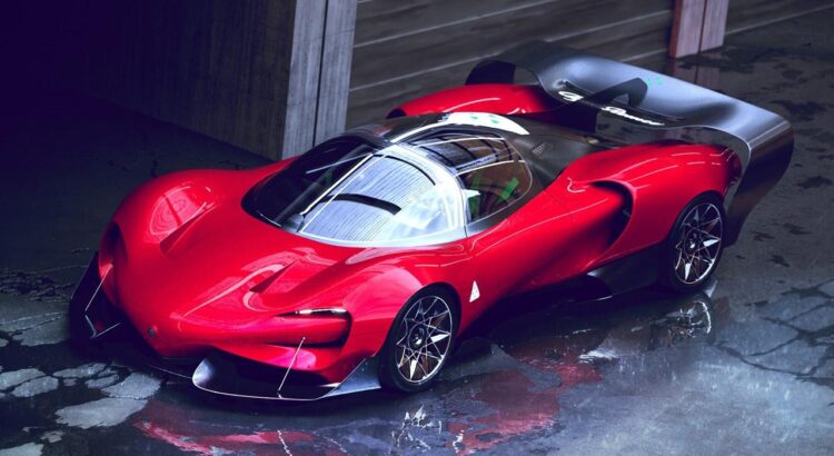 Alfa Romeo P7 : Une hypercar captivante à hydrogène
