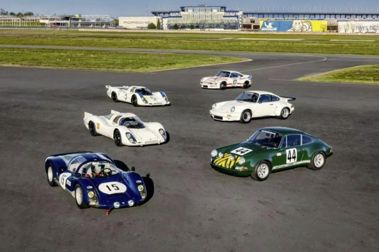 6 porsche enchères