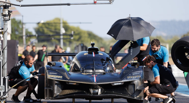 Alpine A424 : premiers roulages fructueux pour l'hypercar LMDh au Castellet