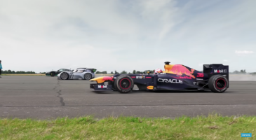 Drag Race F1 Rimac Nevera McMurty Speirling vid&eacute;o