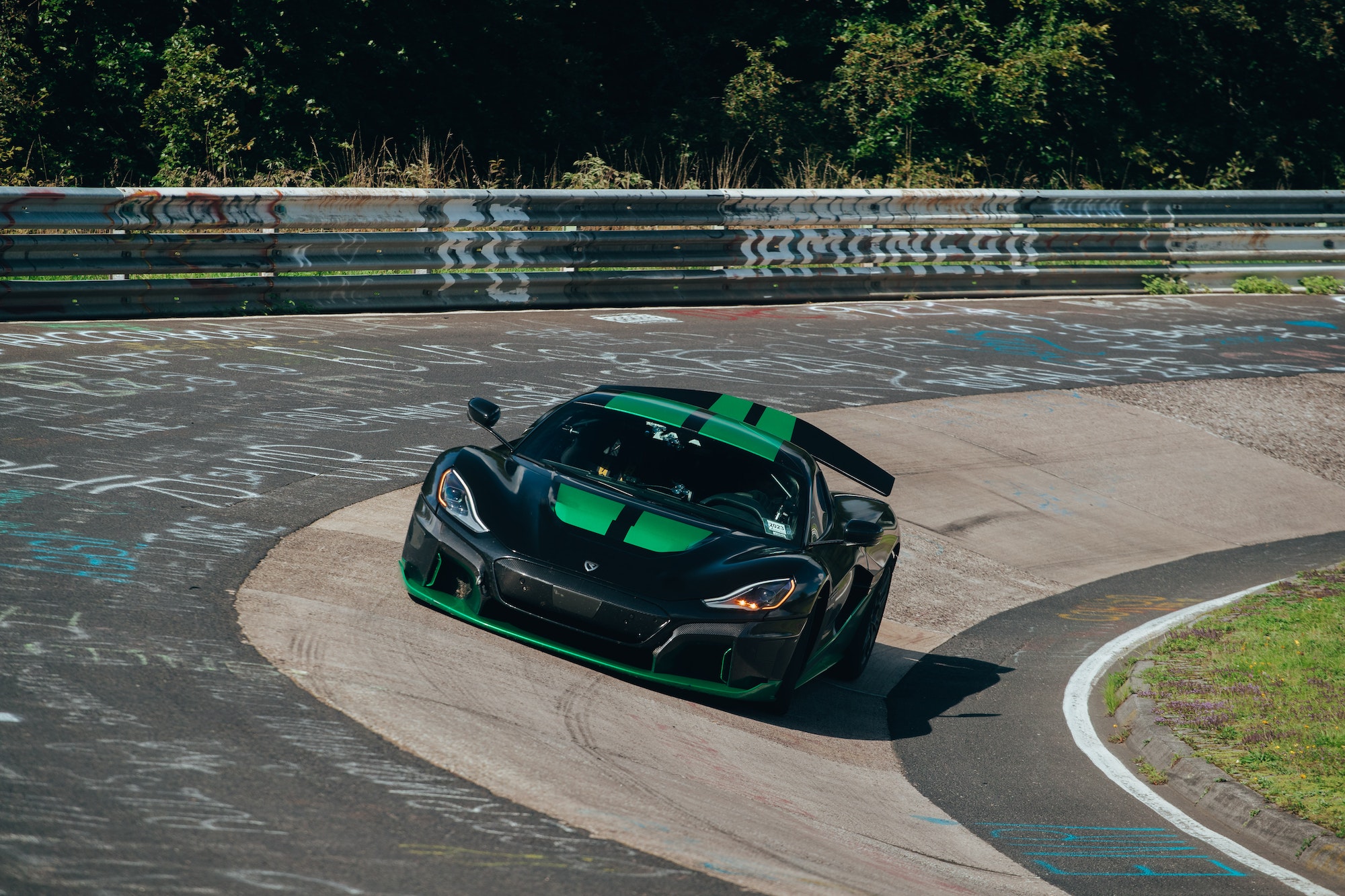 Rimac Nevera Time Attack Nürburgring 2023