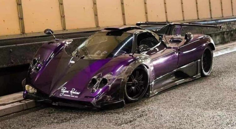 La Pagani Zonda ex-Lewis Hamilton crashée dans un accident !