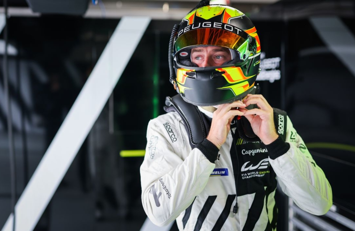 WEC Stoffel Vandoorne Peugeot 9X8 2024