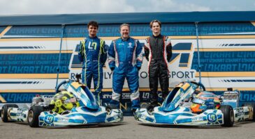 Lando Norris Oscar Piastri Karting Ricky Flynn Motorsport 2023 Italie