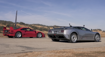 Ferrari F40 vs EB110