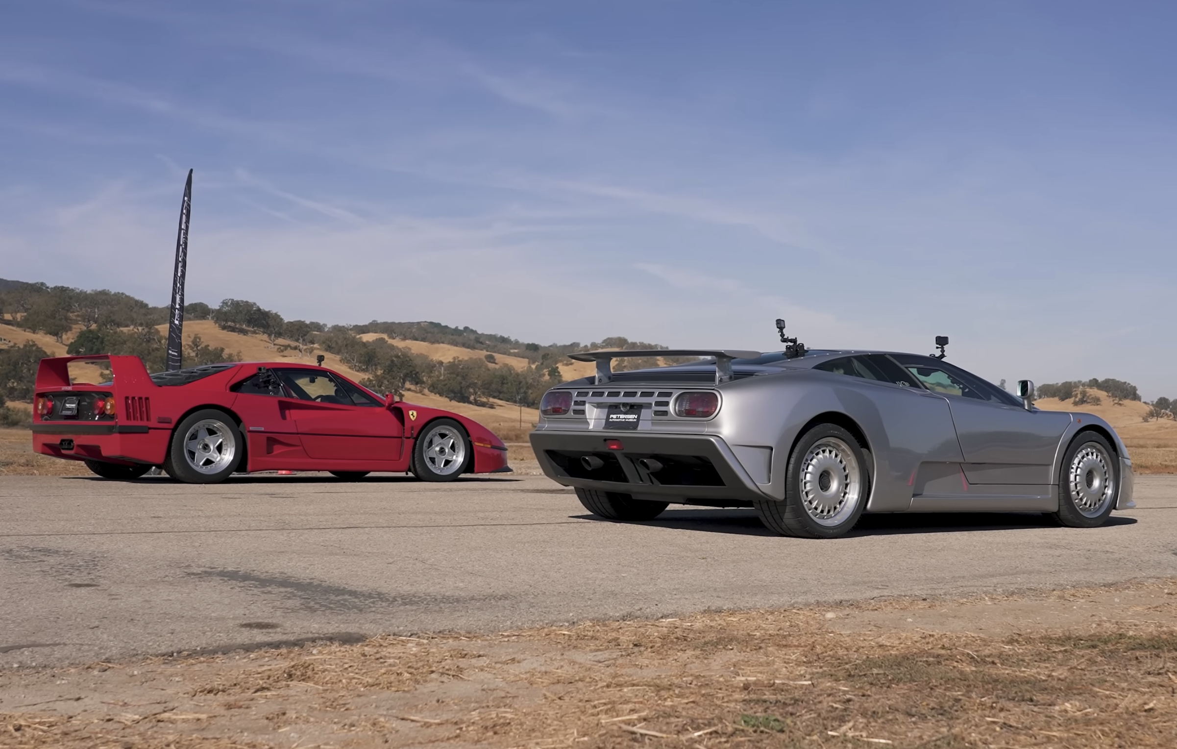 Ferrari F40 vs EB110
