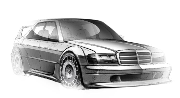 HWA AG va ressusciter la Mercedes-Benz 190E, l'une des icônes du DTM