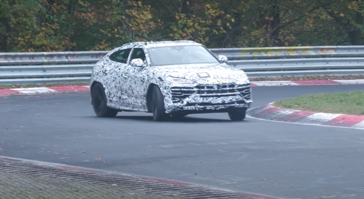 Lamborghini Urus : une version hybride aperçue sur le Nürburgring