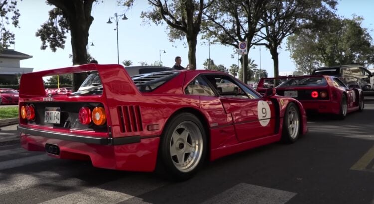 Le rêve de tout "tifoso" ? Maranello envahi par... 40 Ferrari F40 ! (+ vidéo)