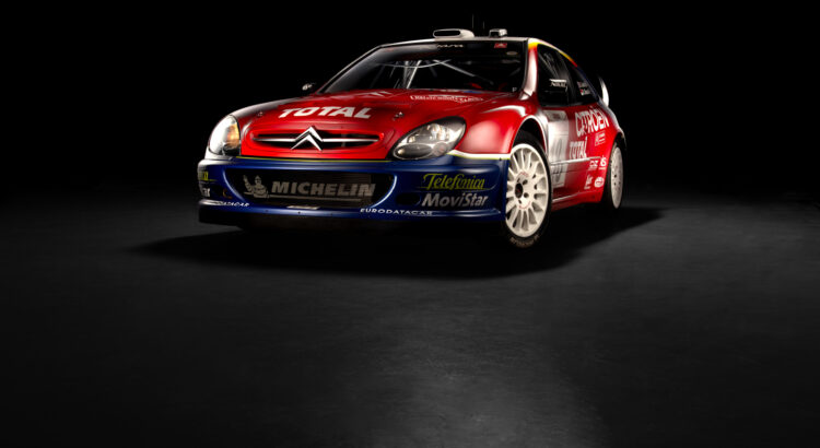 Coup d'oeil dans le rétro - Citroën Xsara WRC (2003) : les chevrons de la gloire