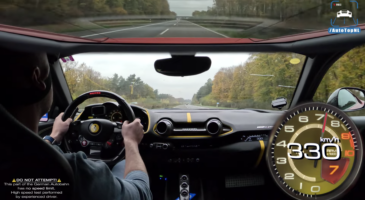 Ferrari 812 Superfast Novitech autoroute