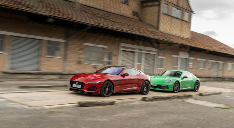 Match - Jaguar F-Type P450 AWD vs Porsche 911 Carrera T : ça passe, et ça casse !
