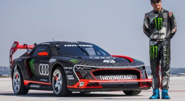 Ken Block Electrikhana Audi S1 Hoonitron Mexico 2023