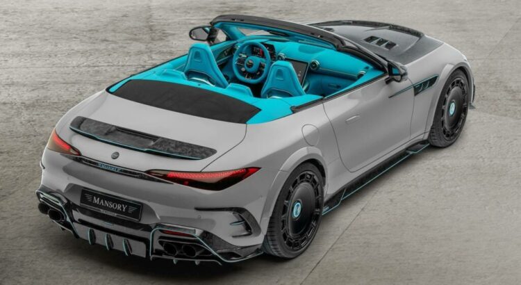Mercedes-AMG SL 63 Mansory : 850 chevaux d’extravagance