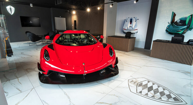 Koenigsegg : un nouveau showroom fait son arrivée à Londres