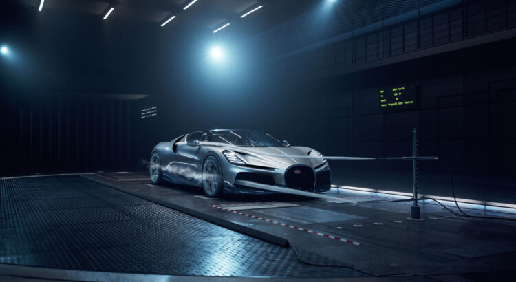 Bugatti W16 Mistral : comment a été sculptée l'aérodynamique du nouveau roadster ?