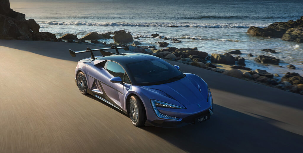 BYD Yangwang U9 supercar chinoise