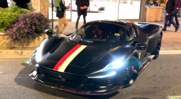 Charles Leclerc Ferrari SP3 Daytona Monaco vid&eacute;o 2024