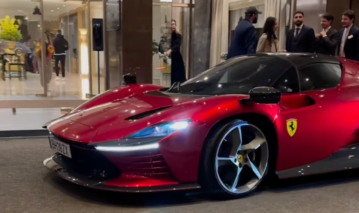 Cristiano Ronaldo Ferrari SP3 Daytona 2024