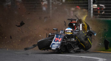 Fernando Alonso accident Australie Melbourne 2016 F1 Mclaren