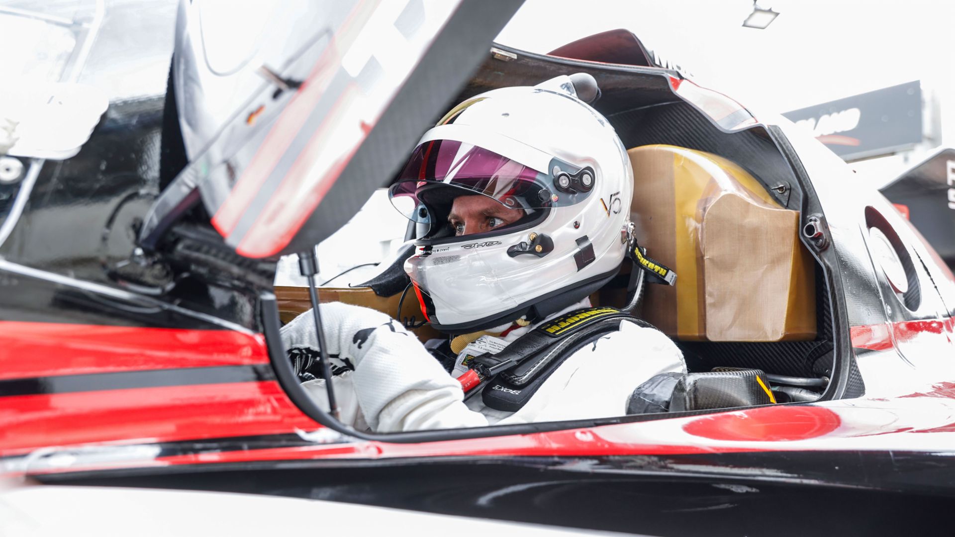 essai Sebastian Vettel Porsche 963 Hypercar wec 2024