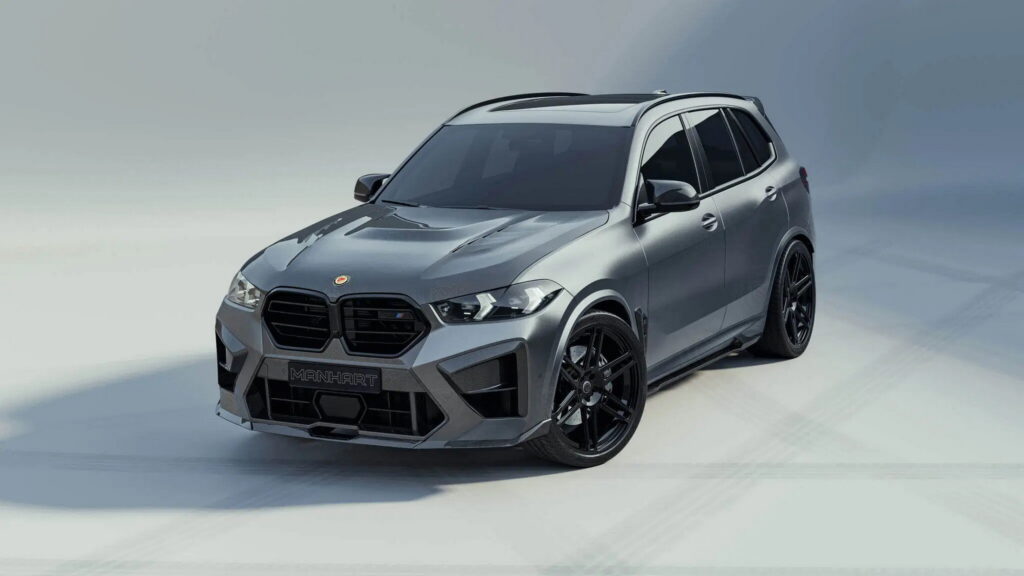 Manhart BMW X5 et X6 M fibres de carbone
