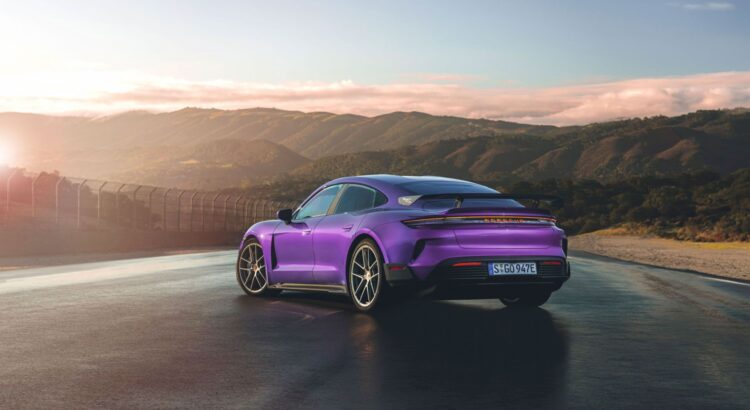 Nouvelle Porsche Taycan Turbo GT (2024)