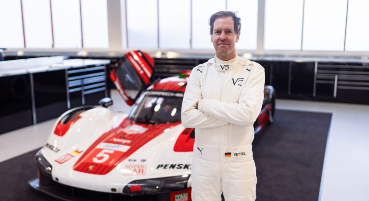 Sebastian Vettel de retour en sport auto au volant d'une Porsche 963 Hypercar 