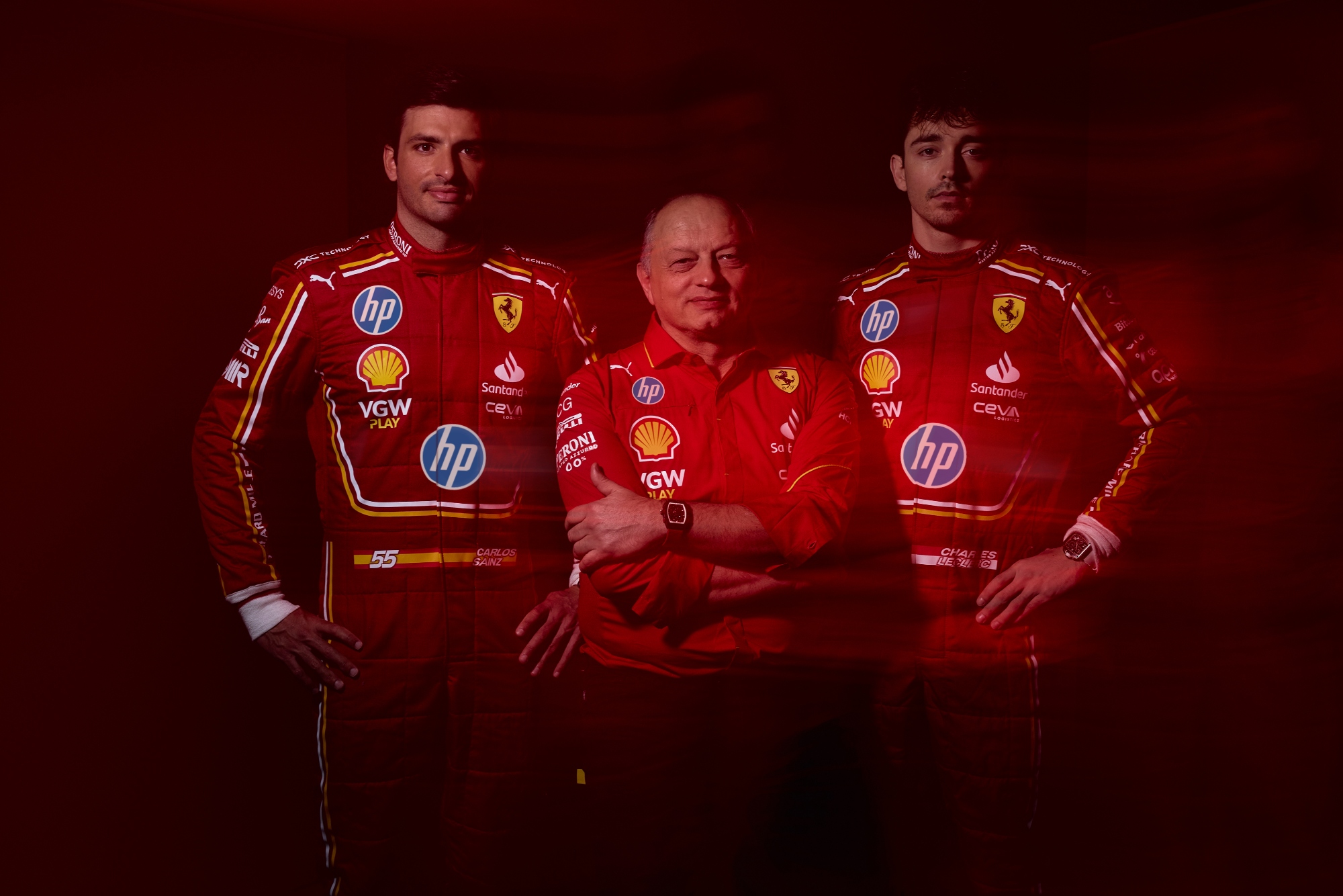 F1 Scuderia Ferrari sponsor-titre 2024