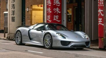 Porsche 918 Spyder Pack Weissach ench&egrave;res