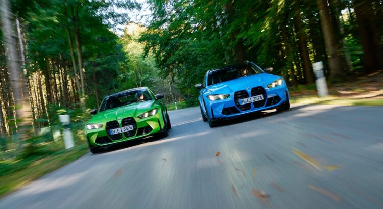 BMW M3 restylée (2024) : sur les traces de la M4, mais pas trop